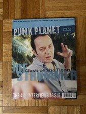 Joe Strummer Punk Planet Magazine Jan. / Feb. 2000 Punk Rock Music The Clash