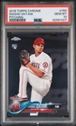 2018 TOPPS CHROME PITCHING #150 SHOHEI OHTANI ROOKIE RC PSA 10 GEM MINT ANGELS
