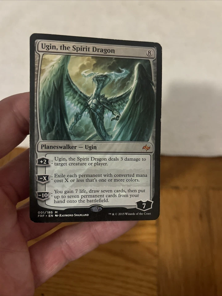 mtg ugin the spirit dragon 001/185 Mythic Korean - Image 2 of 4