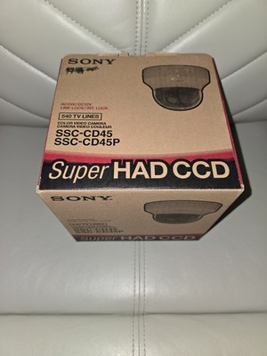 Sony Super HAD CCD Color Video Camera (SSC-CD45 /SSC-CD45P)