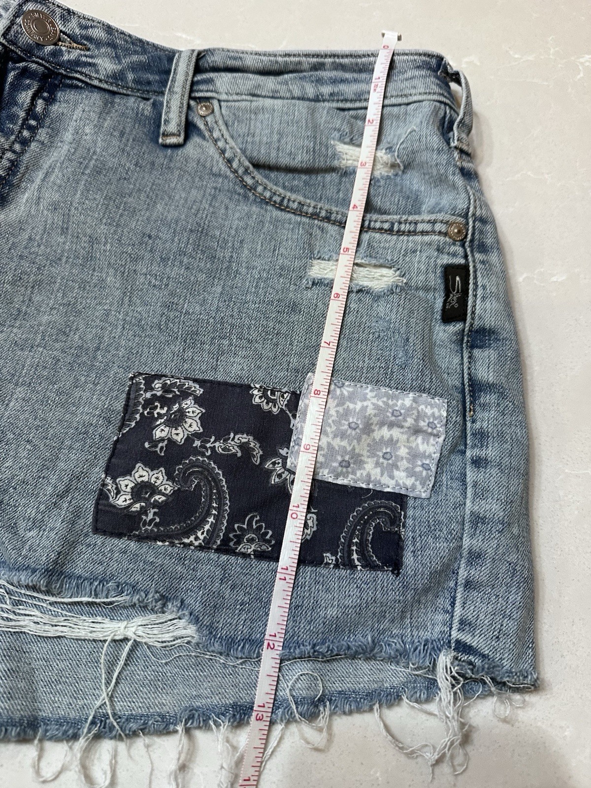 Silver Jeans Co. Boyfriend Patchwork Distressed B… - image 3
