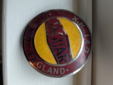Jaguar Xk140 Nos Grill Badge Jaguar Xk140 Nos Grill Badge