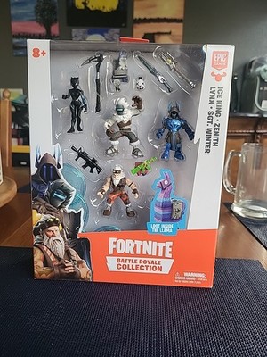 FORTNITE Battle Royale Collection Ice King Zenith Lynx & Sgt. Winter W/ Mystery