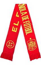 Icon Sports Officially Licensed Royal Spanish Football Scarf - Unisex Adult