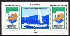 Hungary 1974 MNH Mi Block 103 Sc 2268 Peace Conference Arab-Israel WAR **