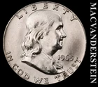 1963 Franklin Half Dollar- Choice Gem Brilliant Uncirculated+++ Luster #K580
