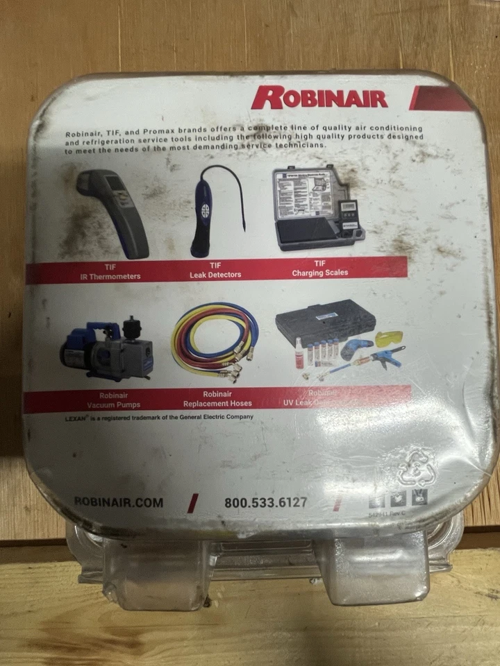 Kit de manguera colector de latón Robinair 45111 kit de calibre de CA nuevo en caja nunca usado Foto 2 de 2