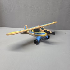 Fisher Price Vintage 1982 Wood PLANE made in U.S.A. Airplane  Wooden Toy