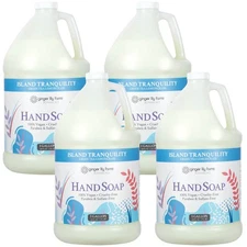 Ginger Lily Farms Botanicals All-Purpose Liquid Hand 128 Fl Oz (Pack of 4) 