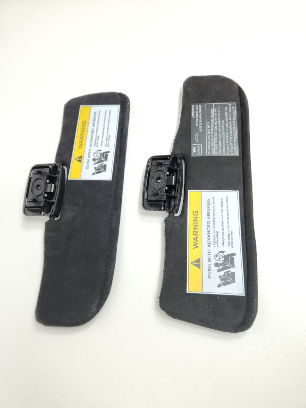 2015-2017 MCLAREN 650S TOP UPPER LEFT & RIGHT SIDE SUNVISOR SHADE SUN VISOR SET 