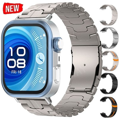TItan Metall Armband für Huawei Watch Fit 3/Fit 4/Fit 4 Pro Smart Watch Ersatz