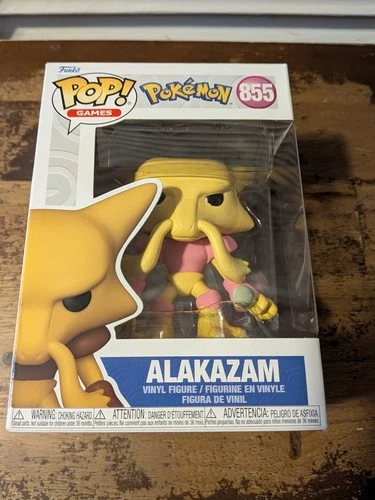 Alakazam SHINY Custom Funko Pop! Figure Pokémon #855 Vinyl