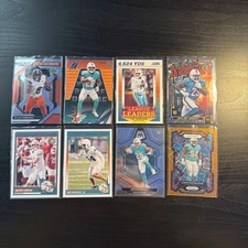 Miami Dolphins 8 Card Lot Rookies & Inserts Panini NFL Football Cards Lot