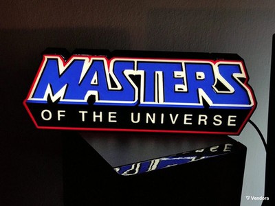 MOTU He-Man LED Leuchtkasten Schild 25x8cm - Masters of the Universe Display ...
