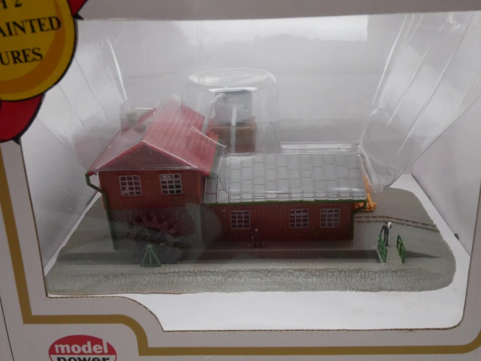 Model Power N Scale Building Lighted SAW MILL 2567 - Image 2 of 4