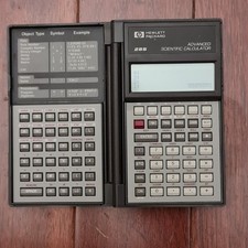 HP-28S Advanced Scientific Calculator Working With New Batteries
