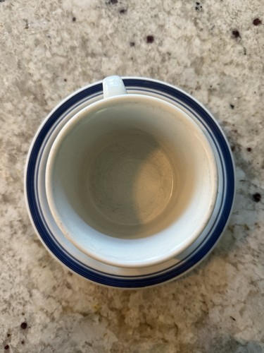 Royal Doulton England * Tangier * Flat Coffee / Tea Cup & Saucer Set * - Picture 4 of 12