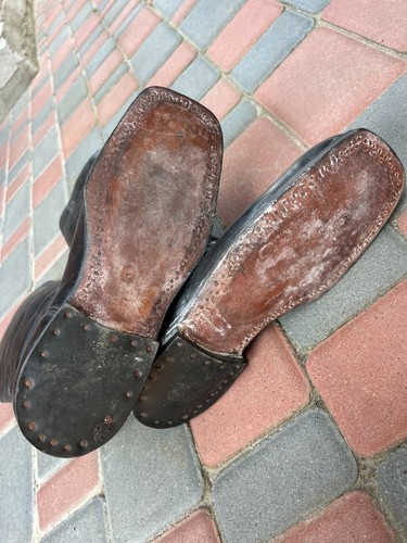 WW2. German officer boots. WWII. - Picture 9 of 22