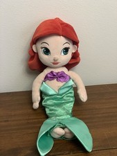 Disney Store Little Mermaid Ariel - 13" Plush Doll