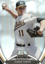 2013 Bowman Platinum #44 Jarrod Parker