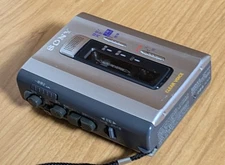 SONY TCM-500 WALKMAN Cassette Tape Recorder Player Confirmed Operation Excellent