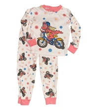 Y2K 2001 Rare Cassie DRAGON TALES Girls  Pajama Set Size 5 Runs Small?  2 3 4