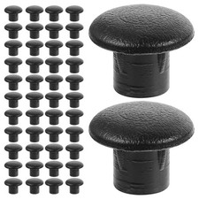  500 Pcs Furniture Screw Hole Plugs Filler Round Plastic for Holes