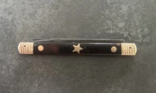 Antique 18th Century Gold and Silver Folding Travel Knife - 2 Blades