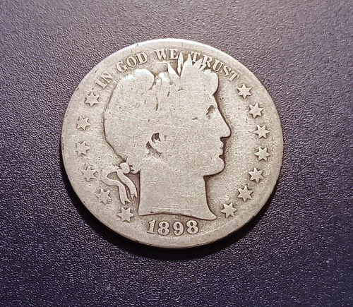 Good 1898-S Barber Half Dollar