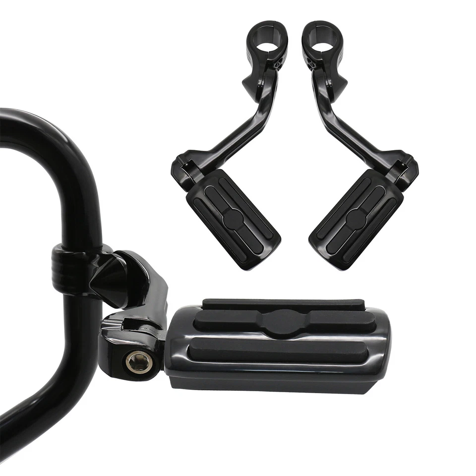 Кронштейн для крепления подножки на шоссе для защиты двигателя Harley 32 мм Touring сделано в США - Изображение 2 из 4