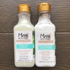 Maui Moisture Scalp Care Clarifying Shampoo & Conditioner for Curly Hair