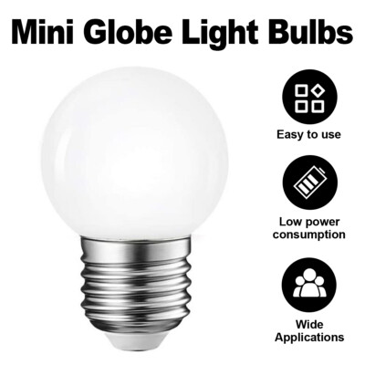 6pcs E27 Led GlüHbirne 1w 2w 3w Filament Edison Small Screw Ses Sbc Warm Gelb