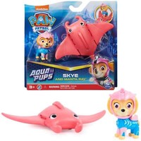 Paw Patrol Aqua Pups Set Skye Figur Und Seeteufel