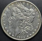 1895-S $1 Morgan Dollar - Raw AU - See Pictures