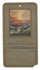 1931 Advertising Premium Calendar Royersford Trust Company PA Full Calendar Pad