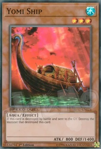Yugioh - Yomi Ship - 1st Edition Super Rare NM - Free Holographic