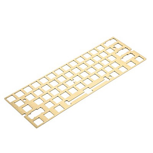 For GH60 GK61 Mechanical Keyboard PCB CNC ANSI Anodized Positioning Board Plate - Picture 2 of 8