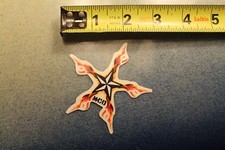 MCD More Core Division Star Skateboarding Surfing Snowboarding Vintage STICKER