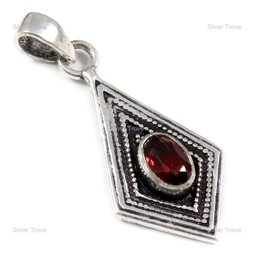 Colgante de piedras preciosas de ónix verde natural plata de ley 925 joyería india para mujer - Imagen 46 de 57