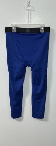 Nike Pros Compression Tights XLT Blue AA0751-495 NWOT - Picture 4 of 5