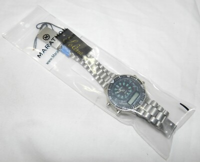 #ad in package Mens Marathon Lolina Quartz Watch Analog and Digital Sp G1N $50.00