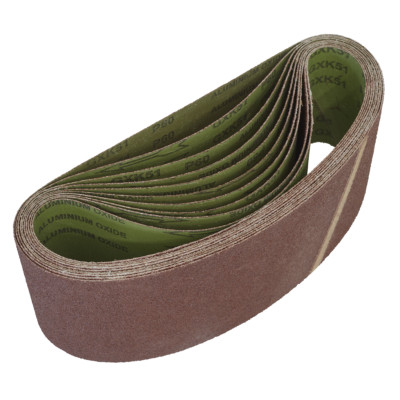 Sanding Belt 100 x 610mm 60Grit - Pack of 10 - Sealey WSB6160 New