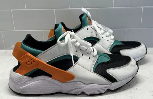 Size 12.5 - Nike Air Huarache Miami Hurricanes