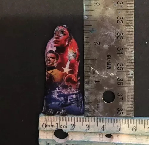 Custom truss Rod Cover Star Trek Discovery Gibson Two Hole Guitar