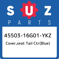 45503-16G01-YKZ Suzuki Cover,seat tail ctr(blue) 4550316G01YKZ, New Genuine OEM 