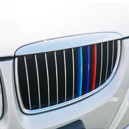 Zierleiste Grill Abdeckung Dekor Leiste Clip Für BMW 3er E90 E91 2005–2011 - Bild 3 von 10