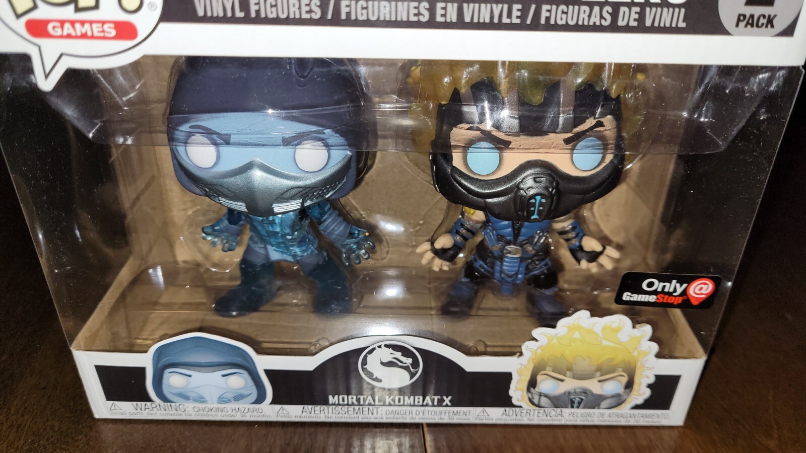 mortal kombat funko pop 2 pack