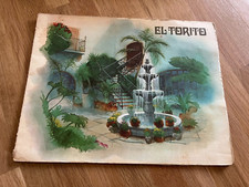 el torito los angeles colourful menu 1978