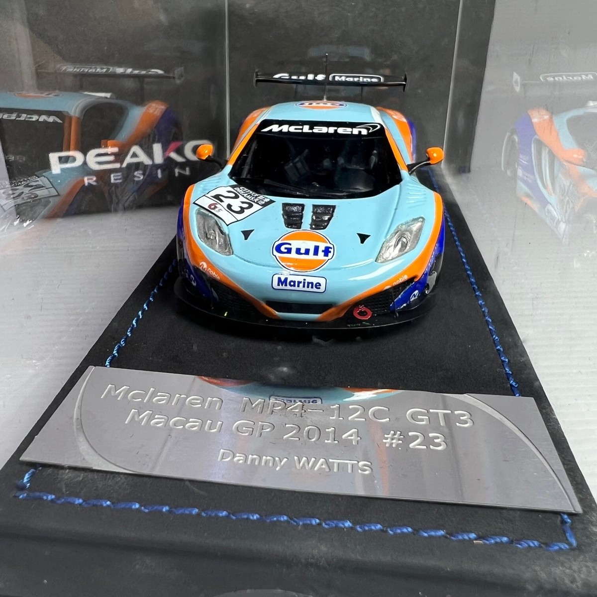 マクラーレン  MP4-12C  peakomodel 1/43 Peako Mclaren MP4-12C GT3 Blancpain Monza 2012 United