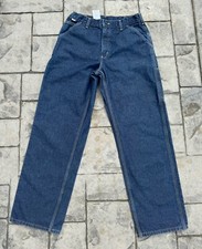 Carhartt Flame Resistant Denim Jeans FRB13 401 Size 34/32 Carpenter Y2K